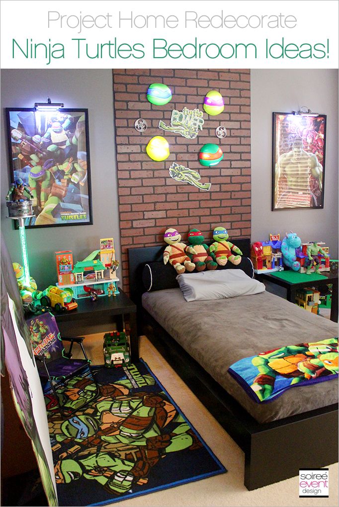Ninja Turtles Room Ideas
