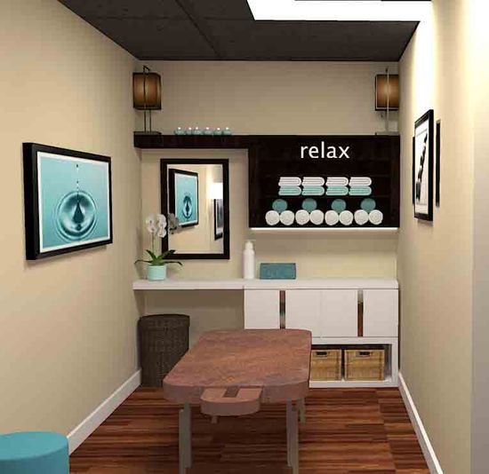 Small Space Massage Room Ideas