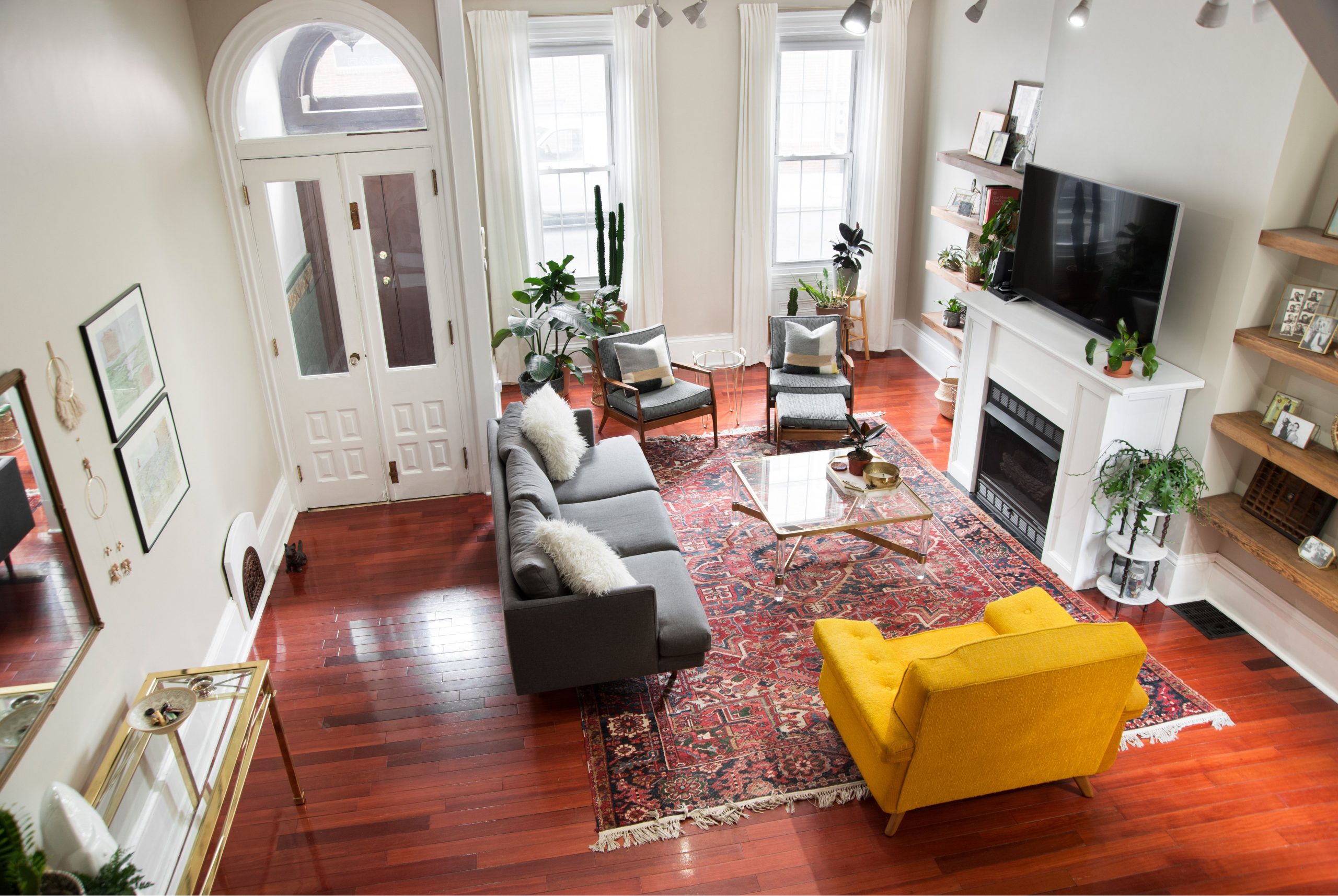 Row Home Living Room Ideas