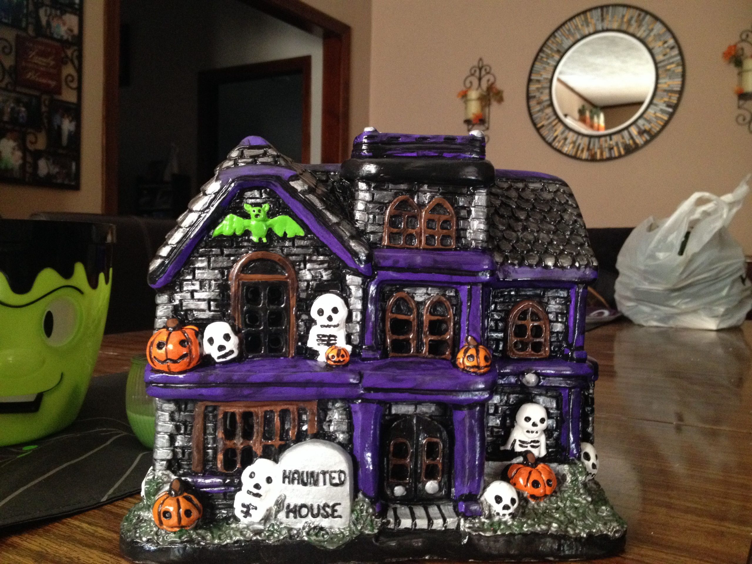 Haunted House Painting Ideas