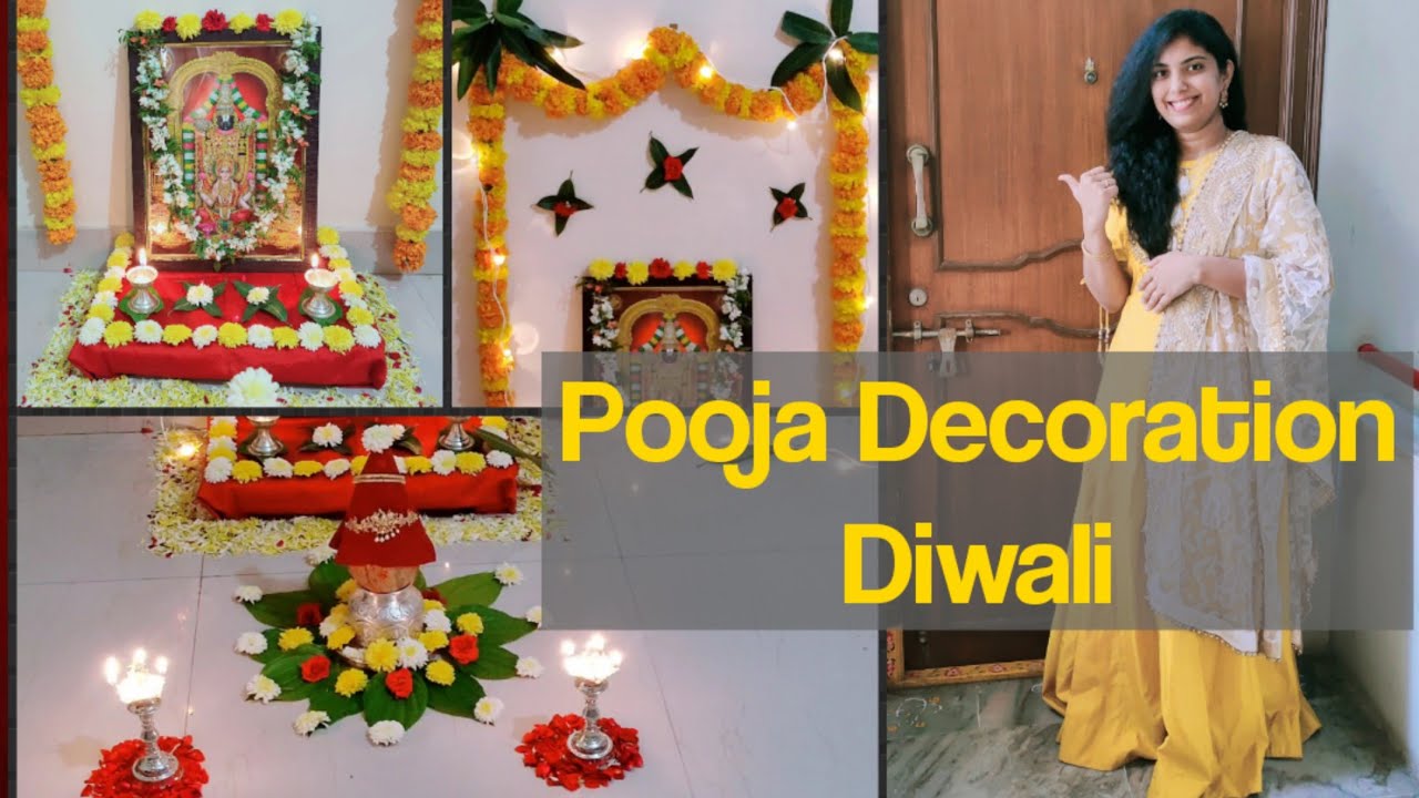 Laxmi Pooja Decoration Ideas At Home