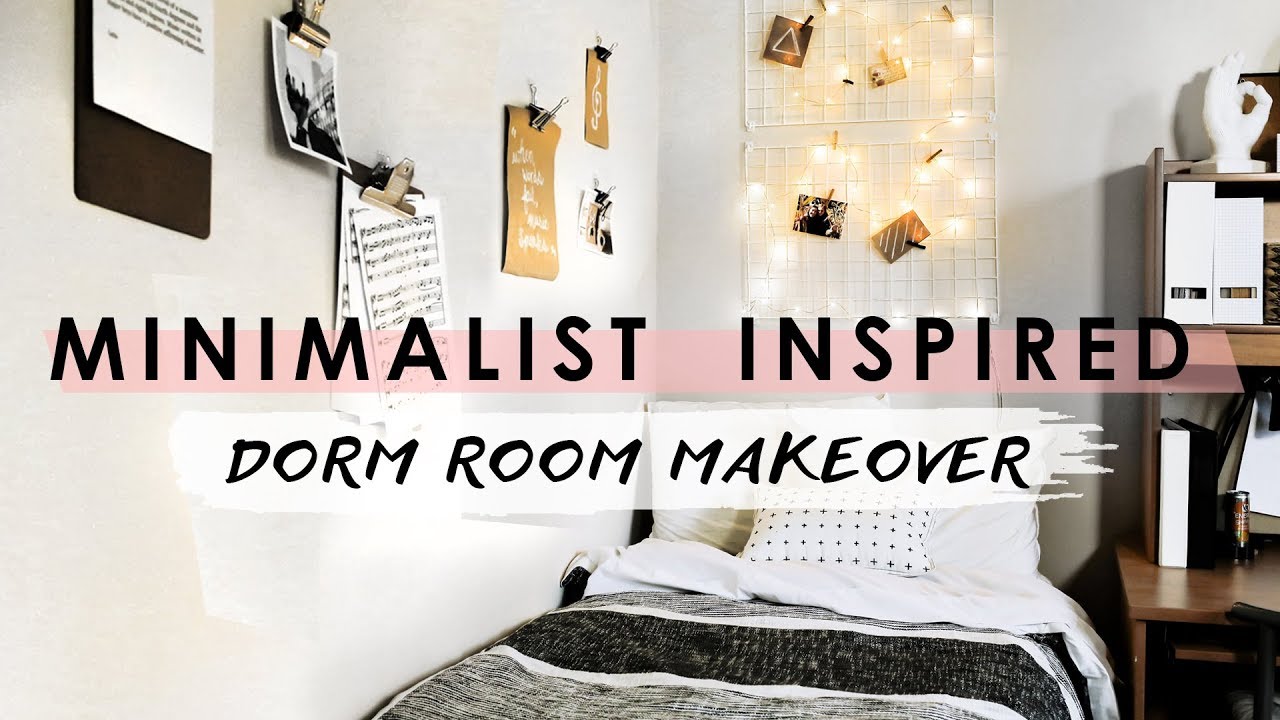College Dorm Minimalist Dorm Room Ideas