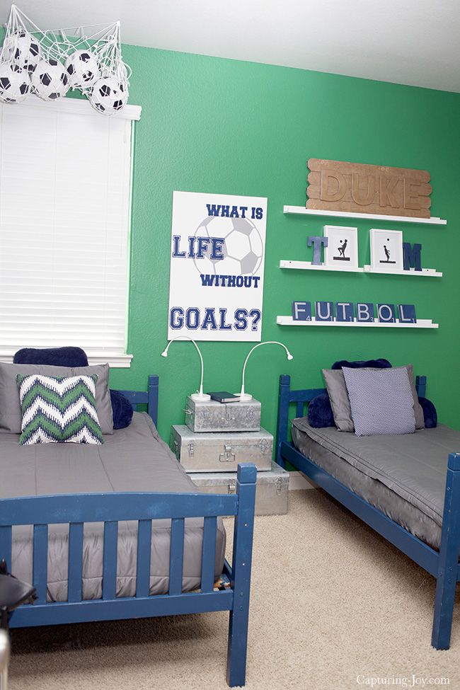 Soccer Room Decor Ideas