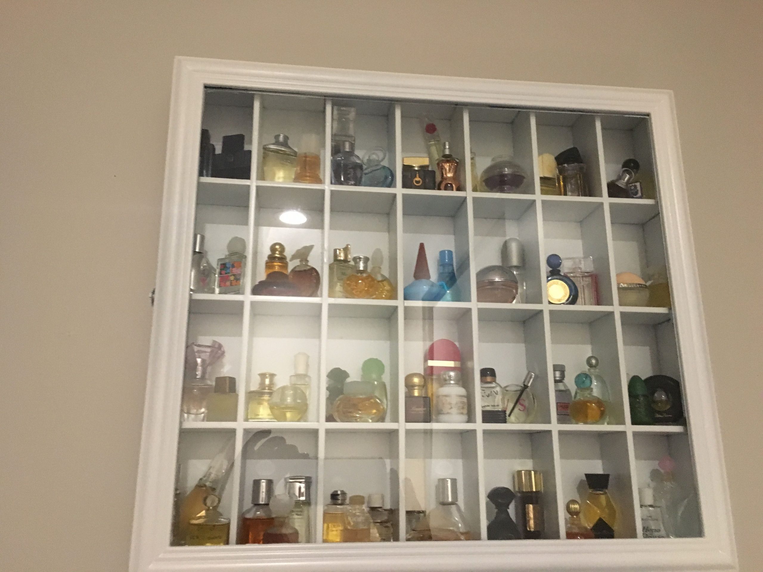 Home Perfume Display Ideas