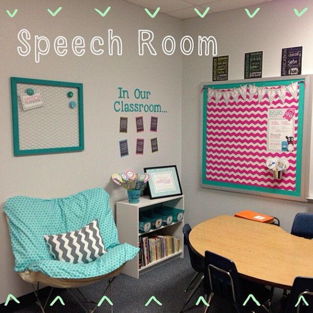 Speech Therapy Room Ideas